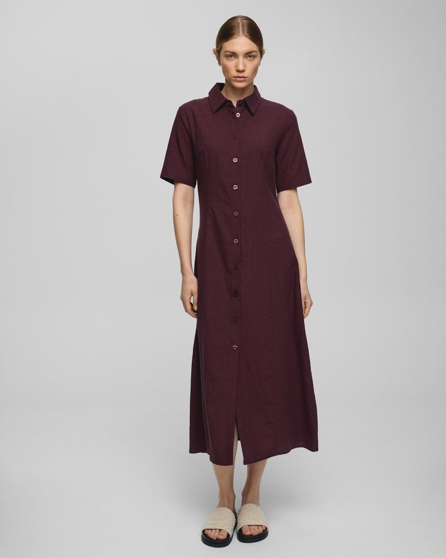 MSCH Gailana Shirt Dress - Fudge