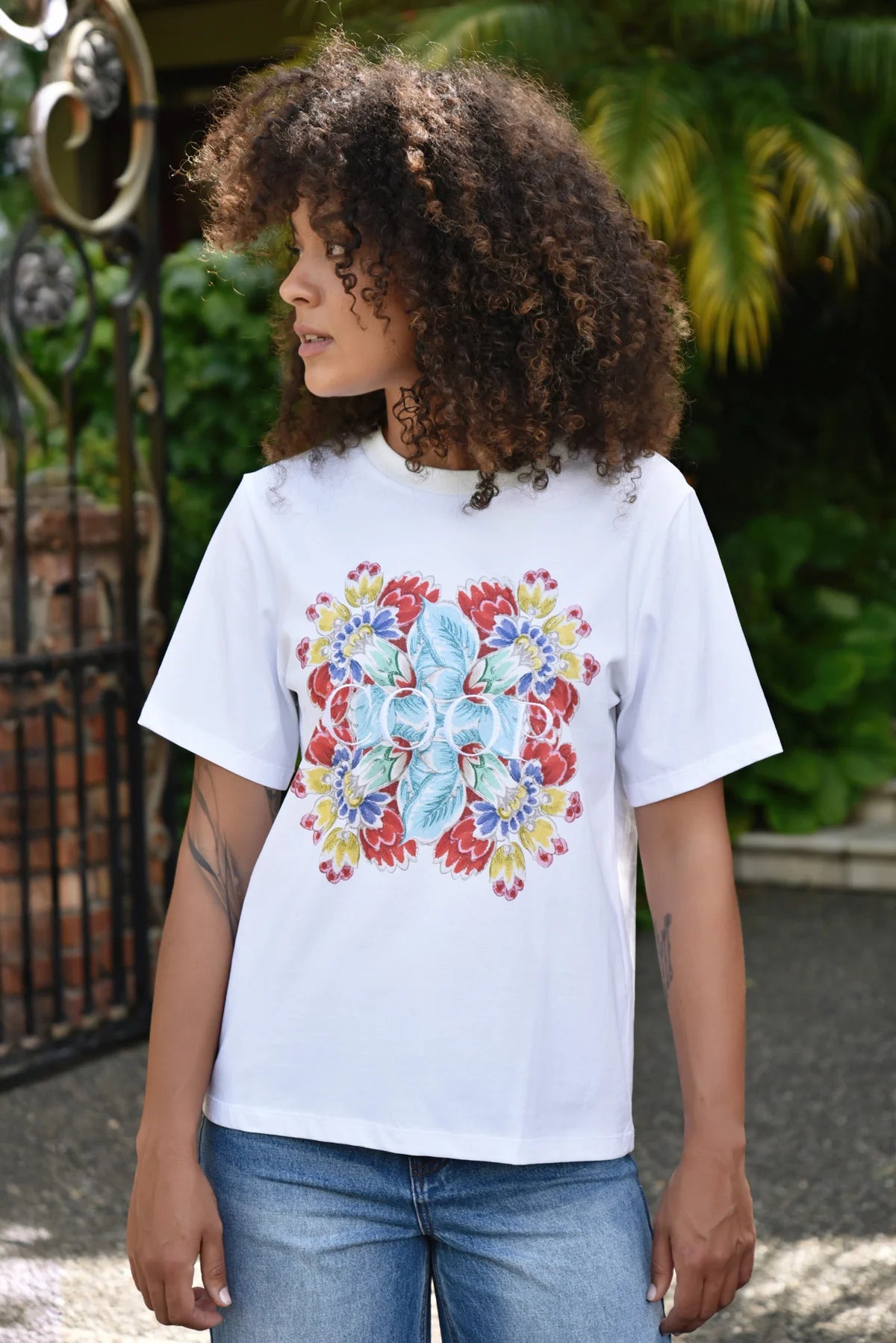 In Bloom T-Shirt - White