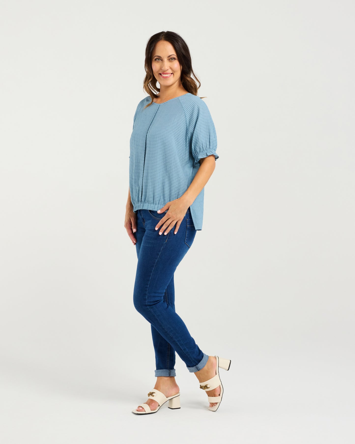 Ella Top - Blue