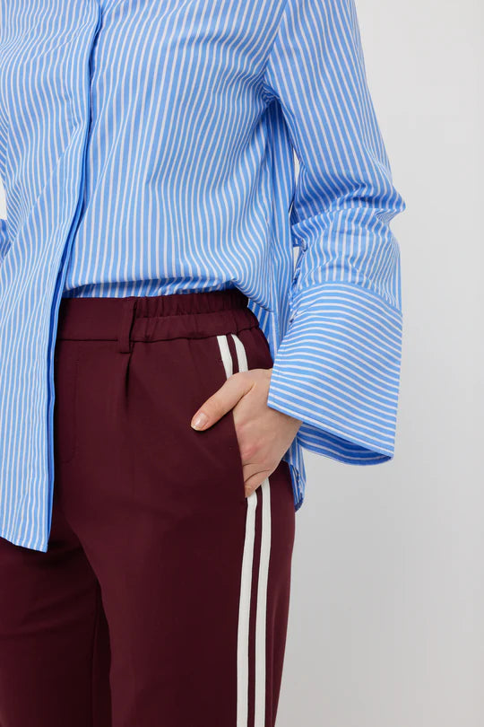 Bobbie Pants - Marroon/ Double