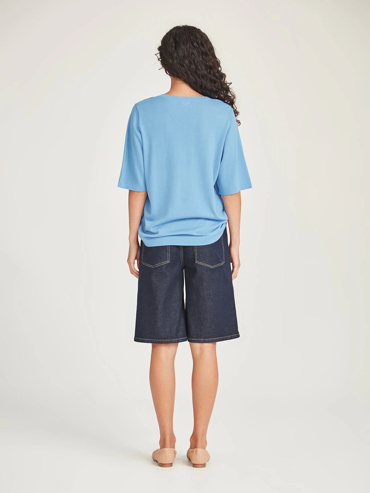 Bethany Denim Short - Dark Wash