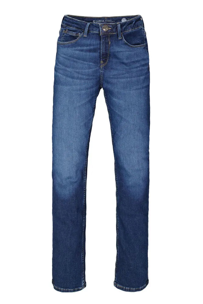 Celia Straight Leg Jeans - Dark Used (32 Leg Length)