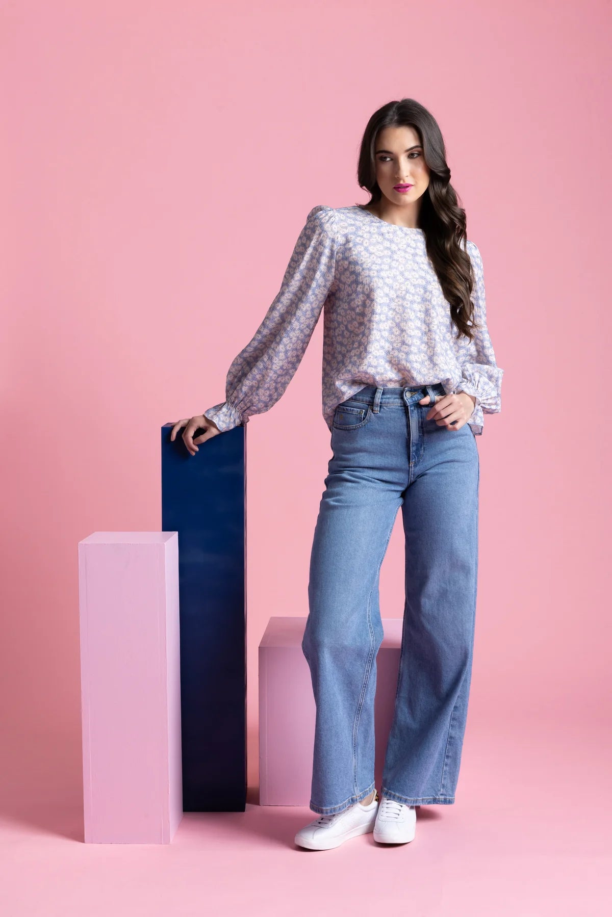 Patti Top - Sky Blue