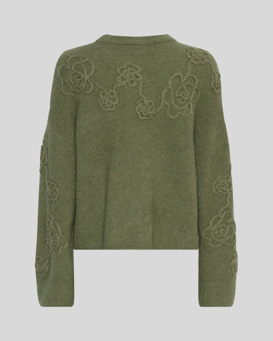 Miabelle Hope Pullover - Olivine/Flower