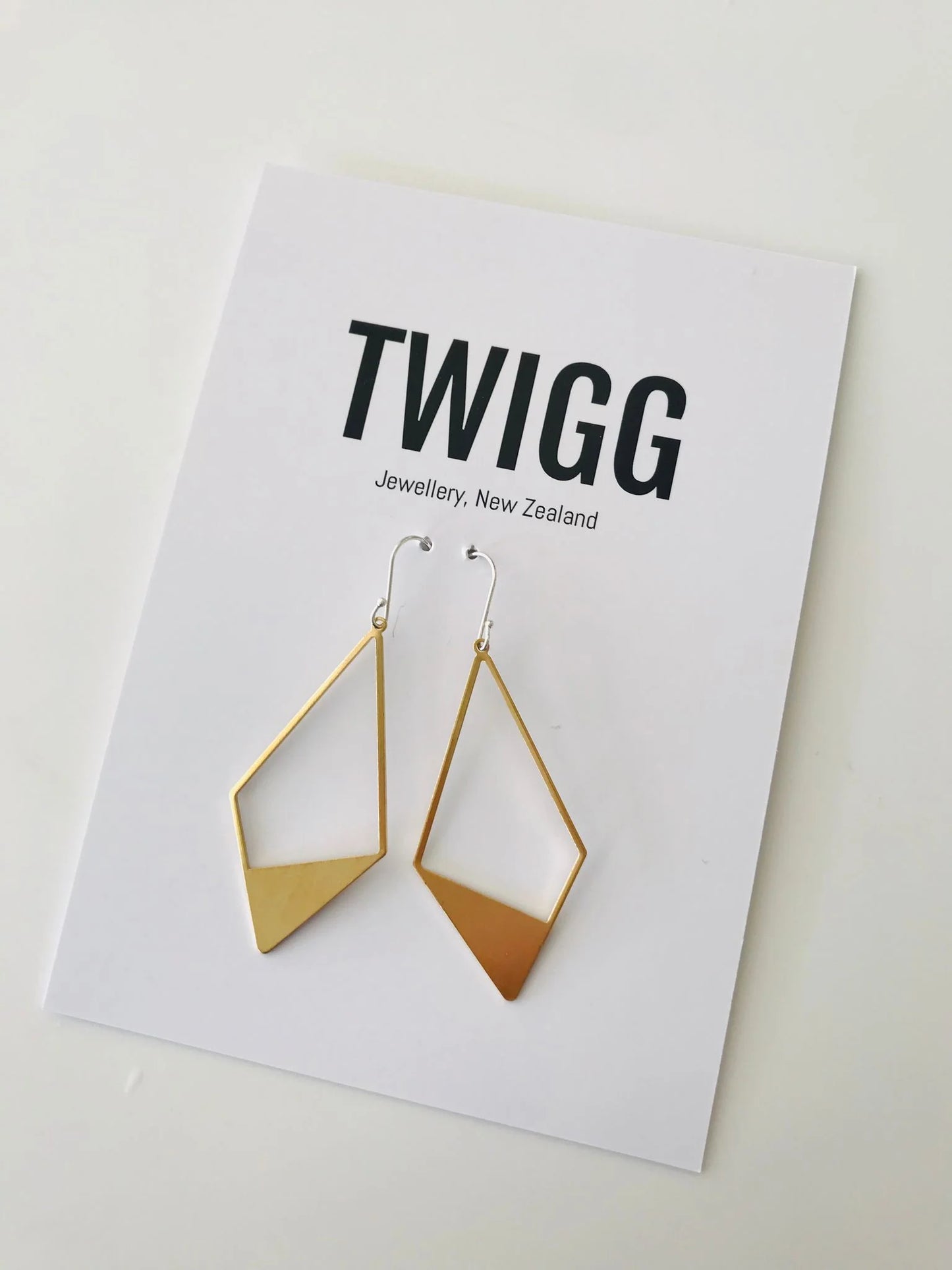 Chemistry Filled Kite Earrings