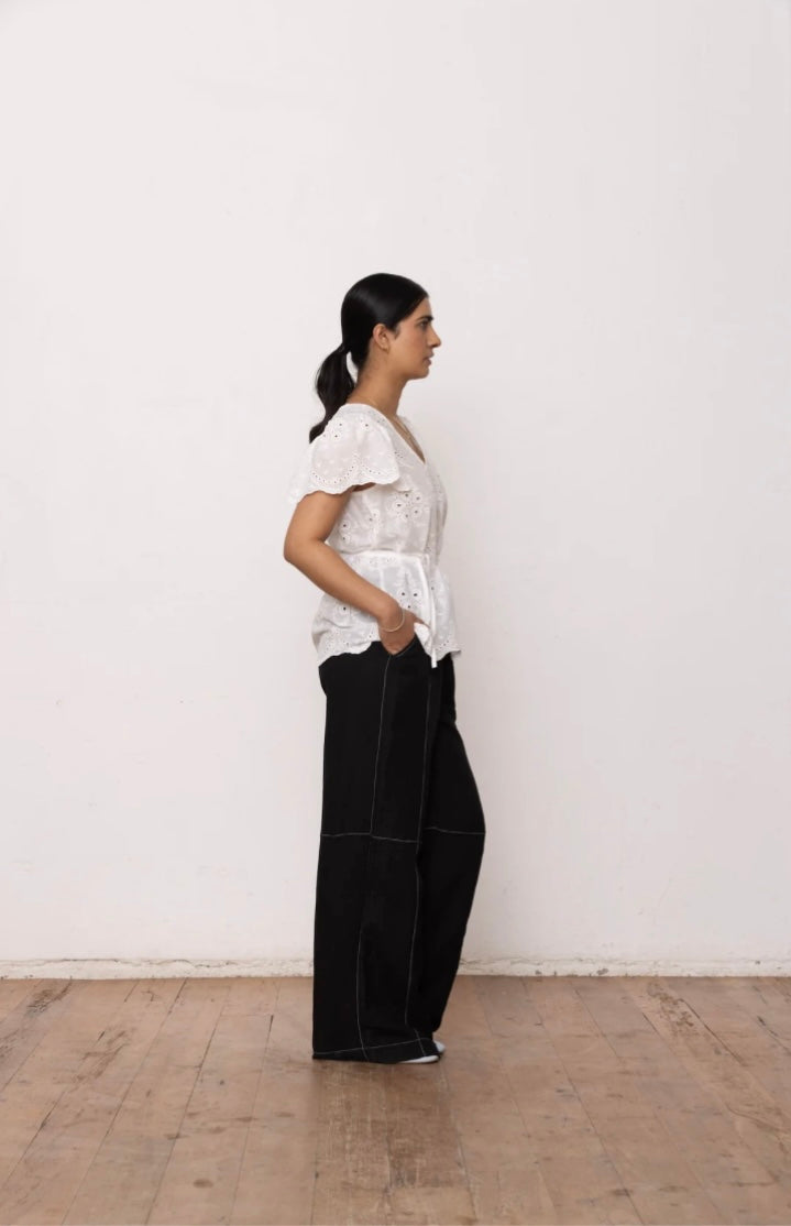 Flora Top - White