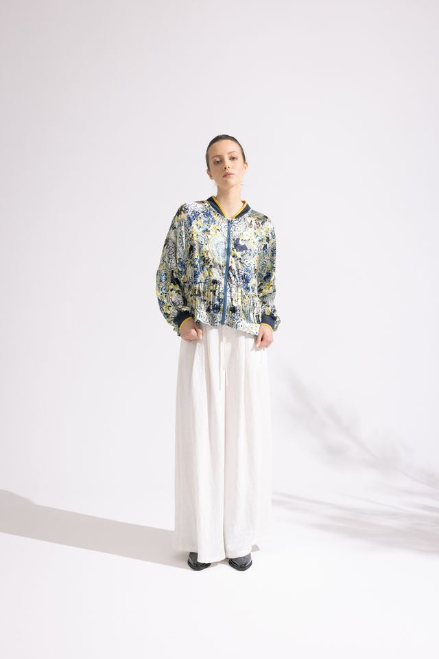 Eni Jacket - Royal Print