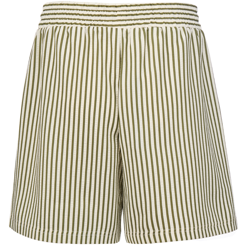 Hana Women’s Boxer Short - Bonsai/White Stripe