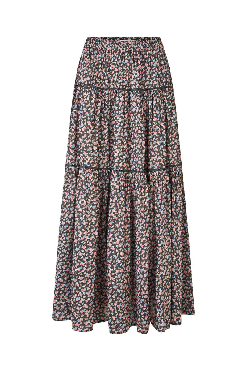 Sunset Skirt - Washed Black