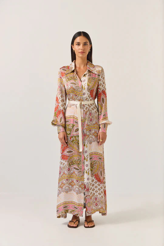 Mala Dress - Sunset Paisley