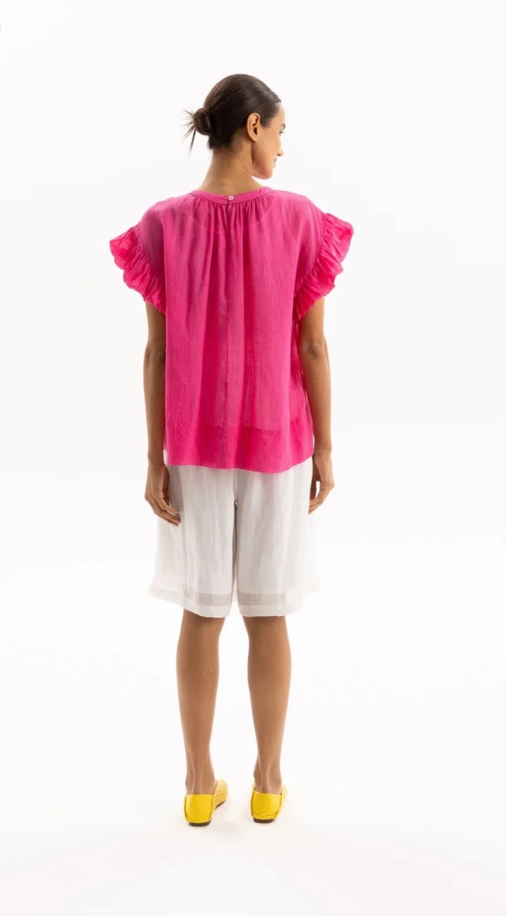 Delia Top - Hot Pink