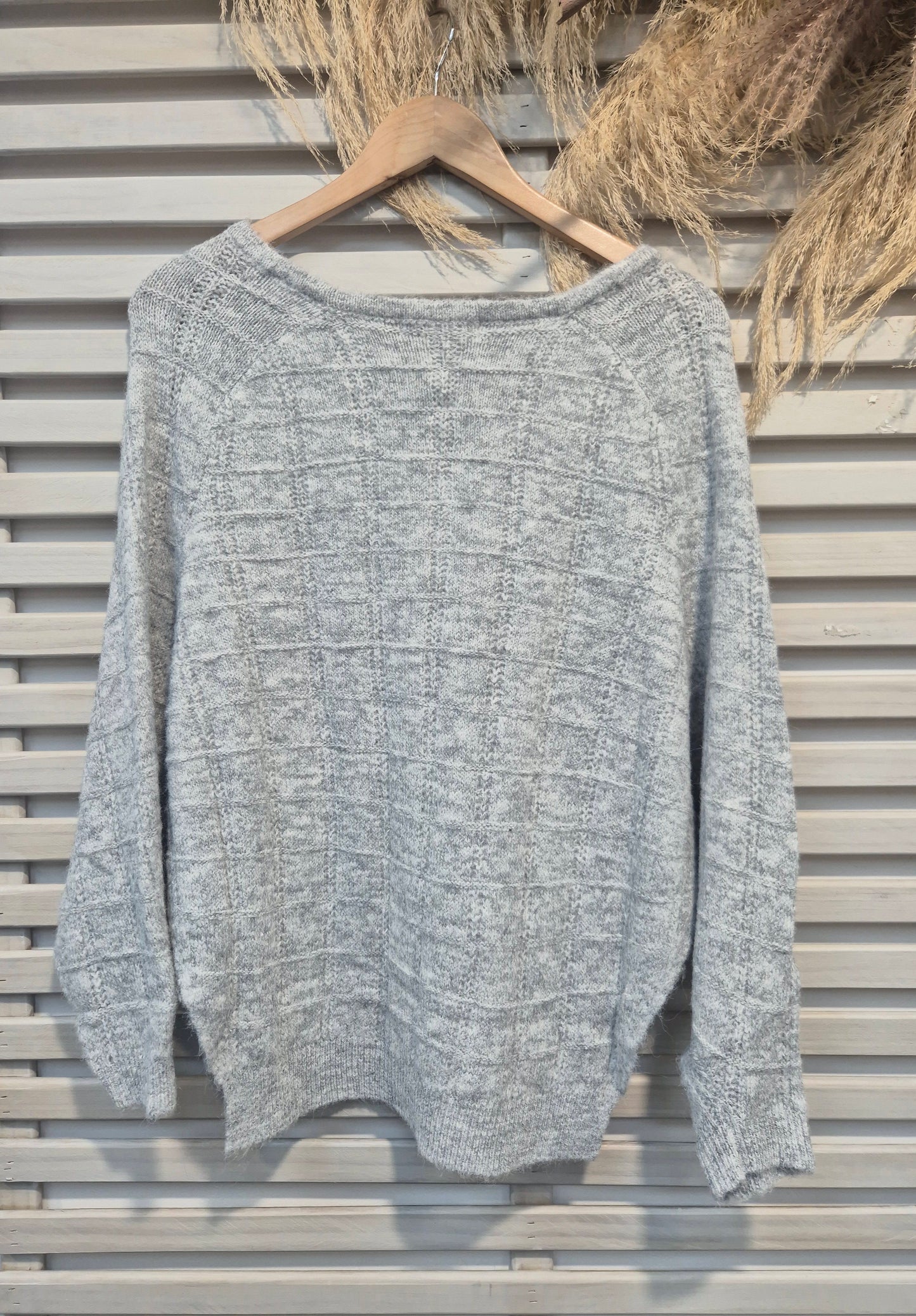 Frances Cardigan - Grey Marl
