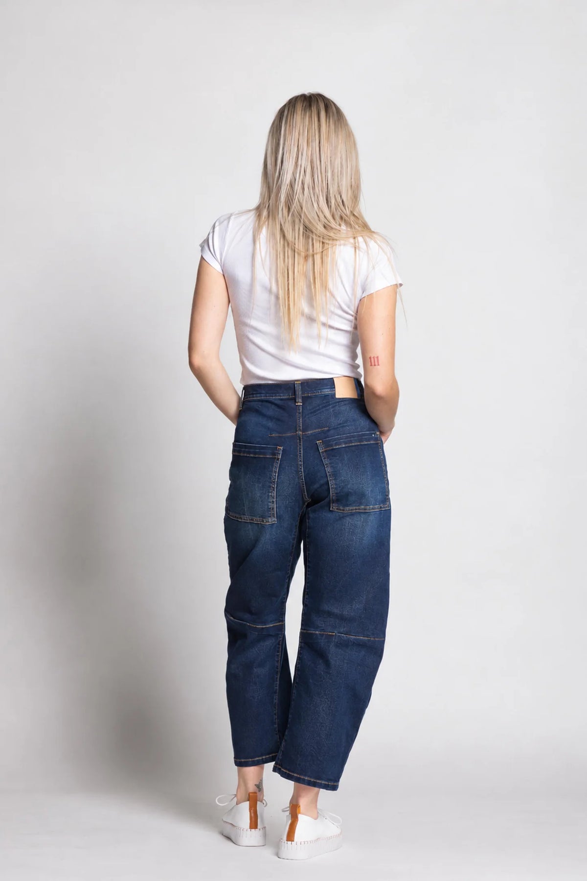 Marlow X Barrel Jeans - Sian Wash