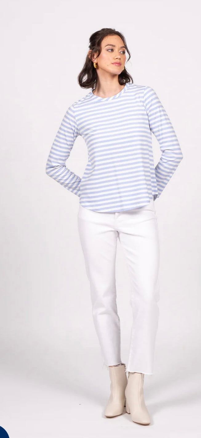 Emilia Top - Periwinkle Blue