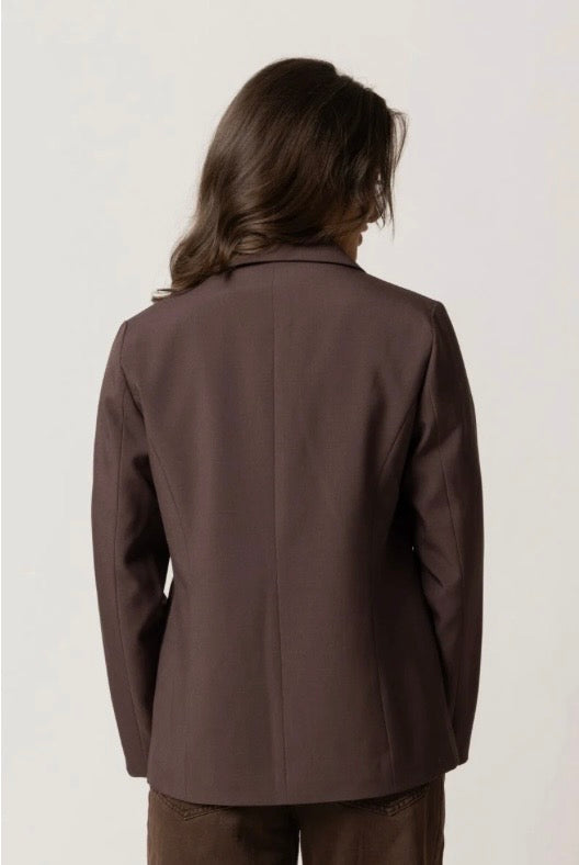 Relaxed Blazer - Cacao