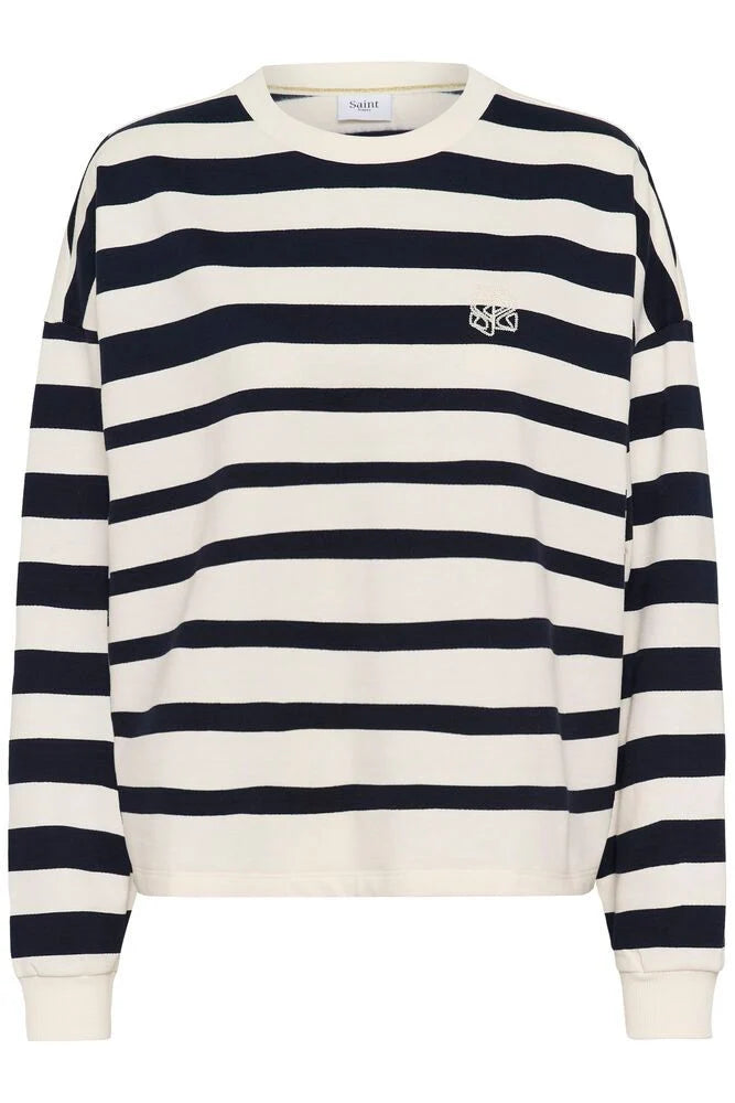 Philene Sweatshirt - Night Sky Stripe