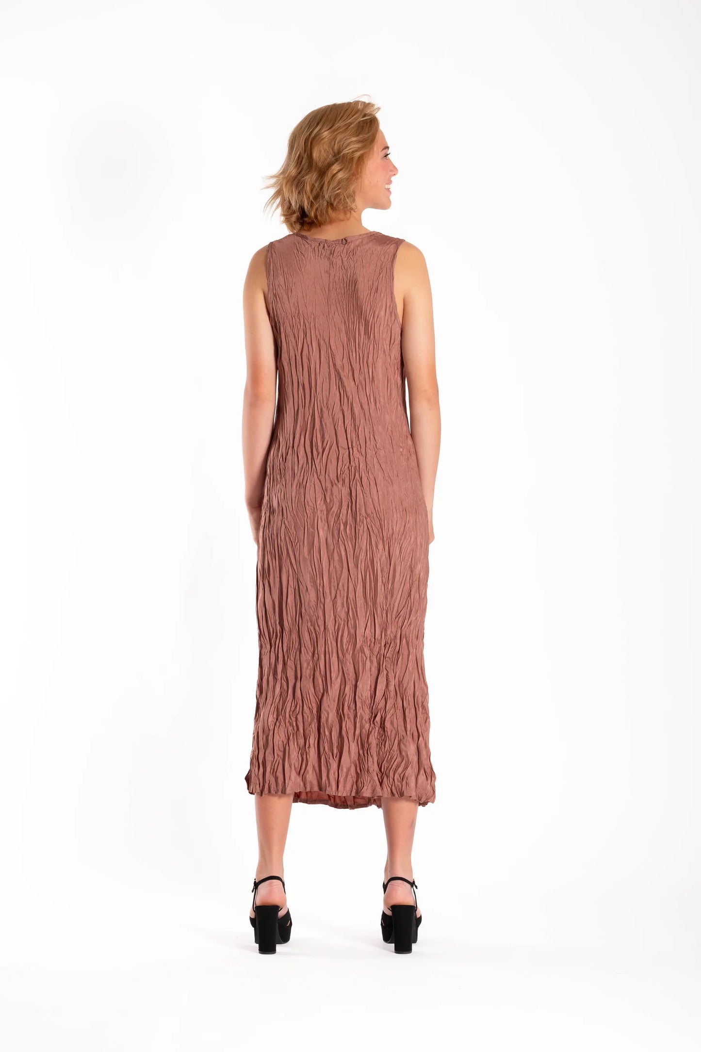 Slip Dress - Smoked Salmon