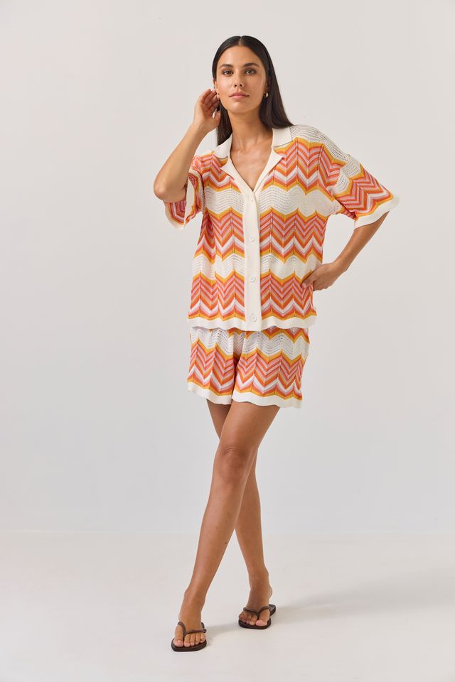 Revere Top - Chevron