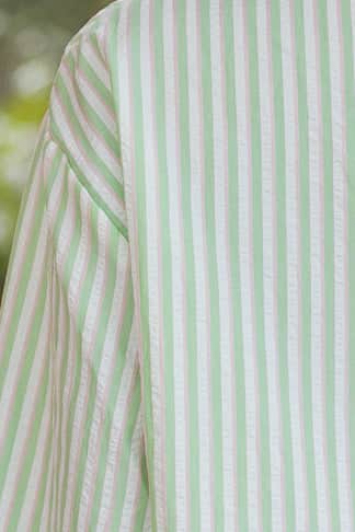 Ollie Shirt - Mint Stripe
