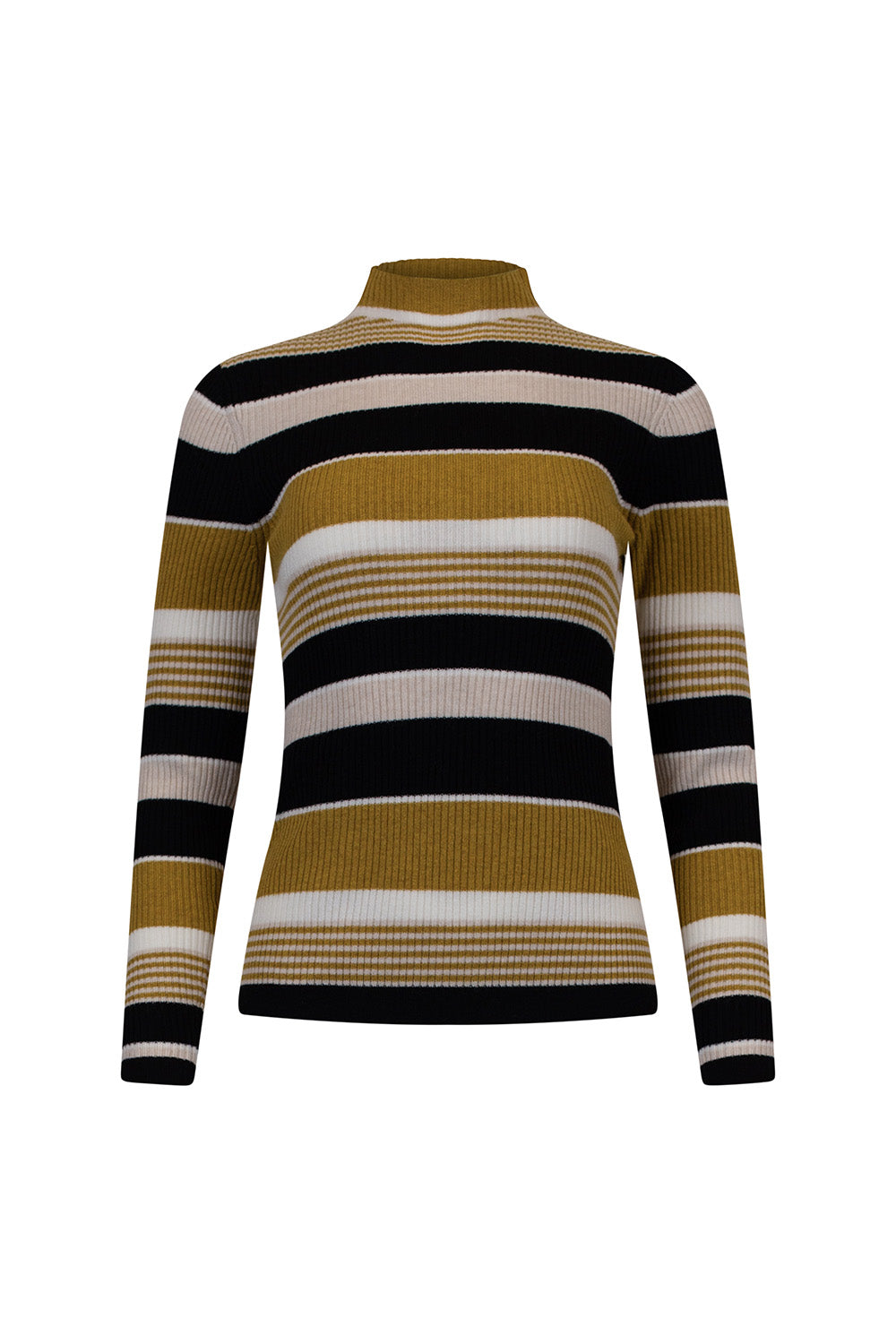 Getaway Stripe Rib - Mustard Multi