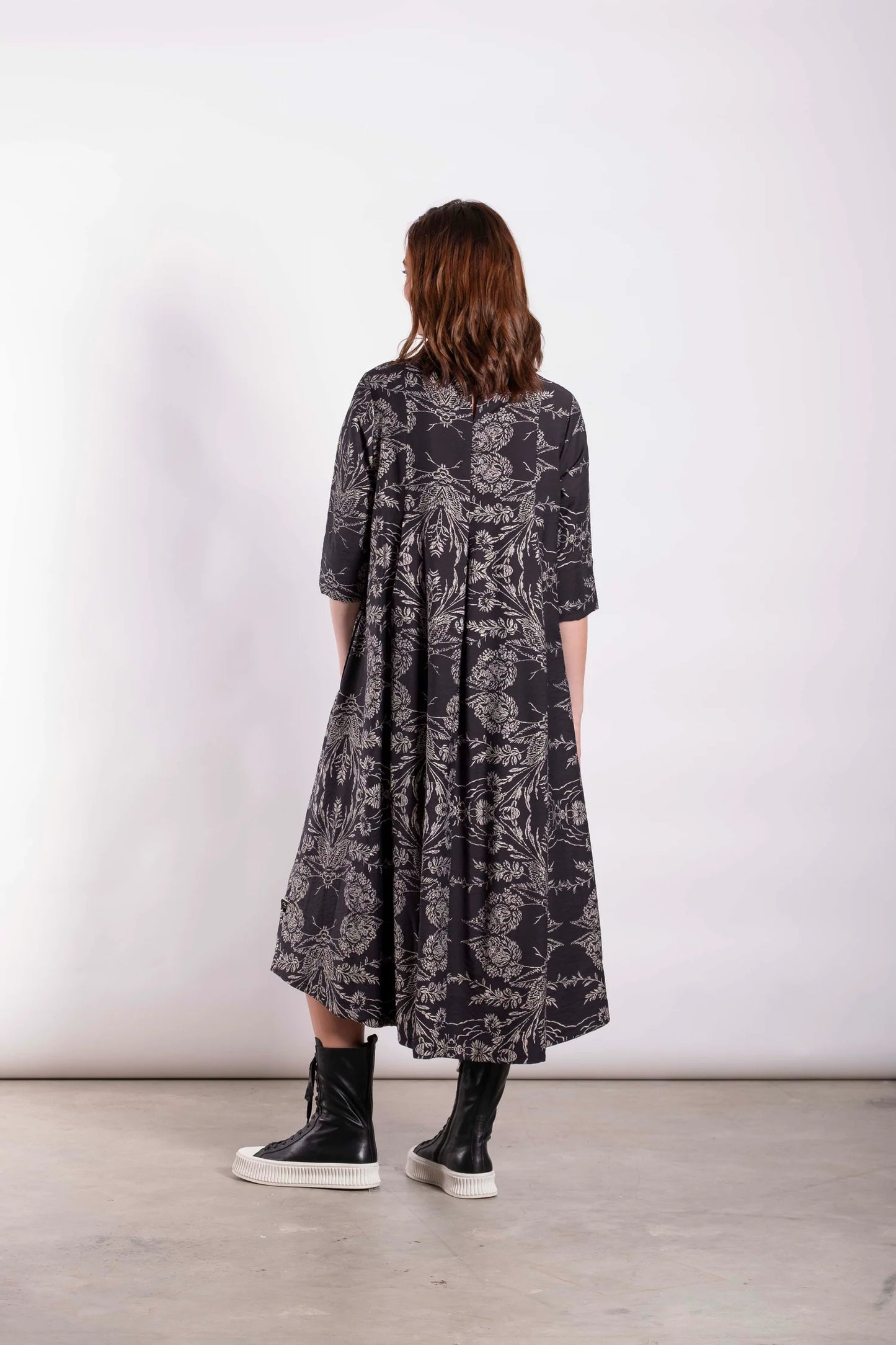 Gelato Dress - Carved Navy