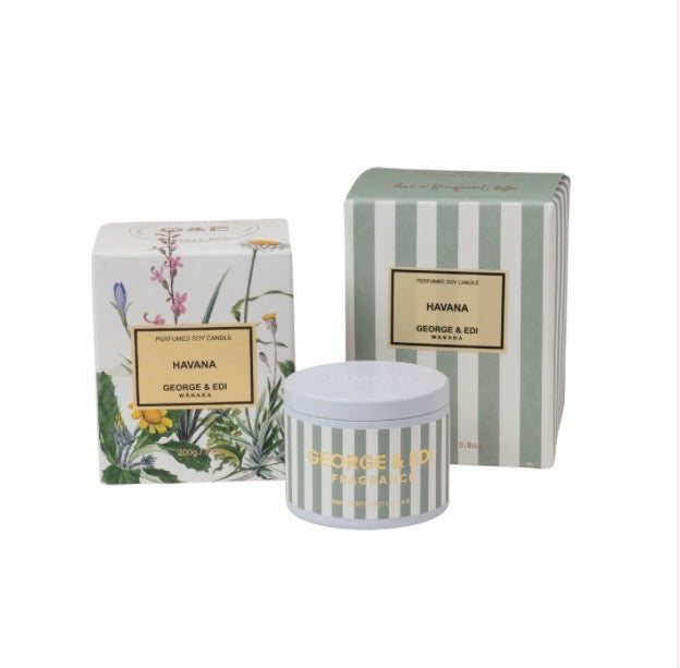 George & Edi Candle - Havana