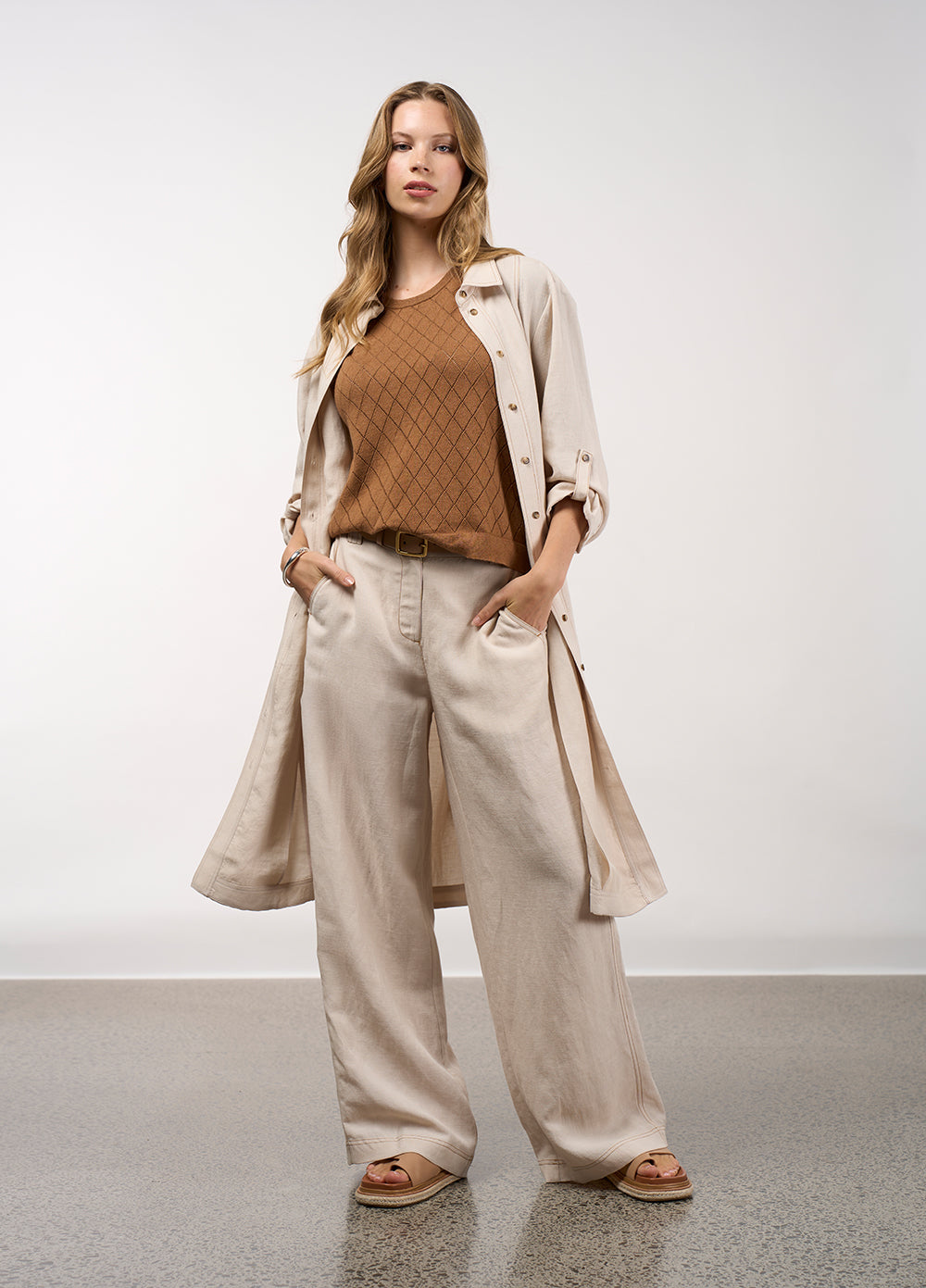 Aspect Pant - Bone
