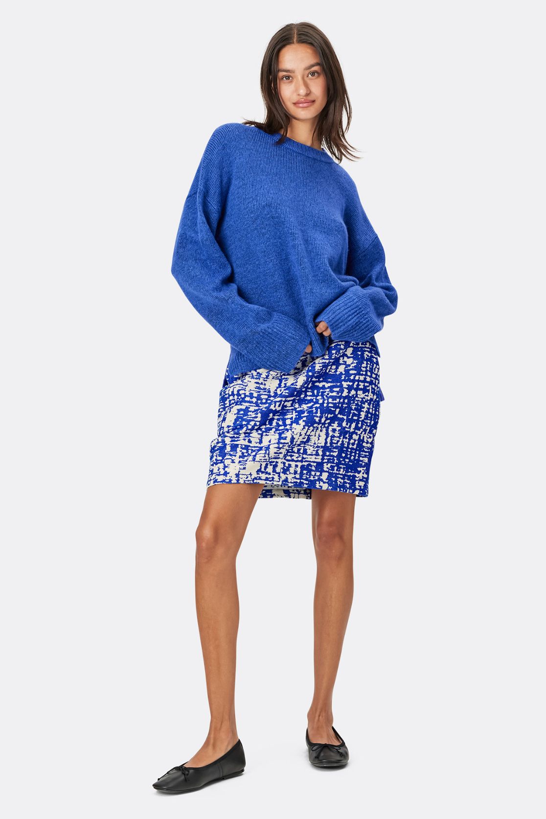 Inverness Jumper - Neon Blue