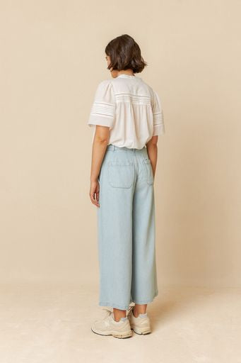 Bebe Denim Relaxed Pant