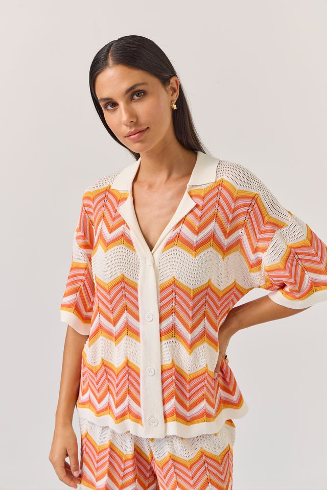 Revere Top - Chevron