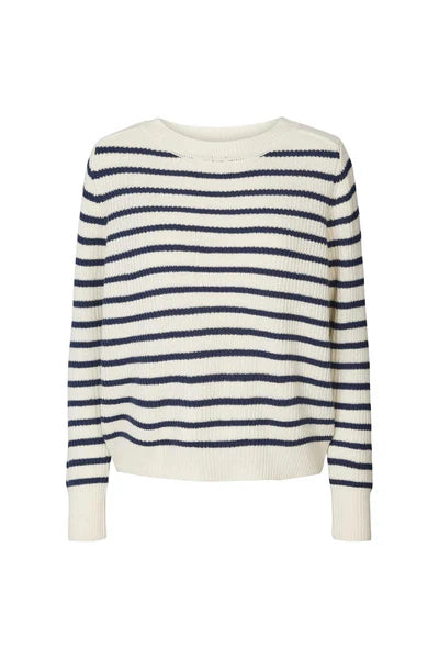 Dane Jumper - Dark Blue Stripe