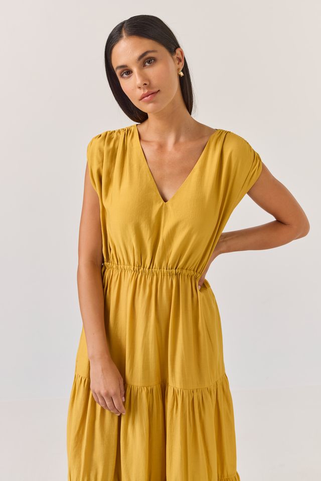 Agni Dress - Marigold