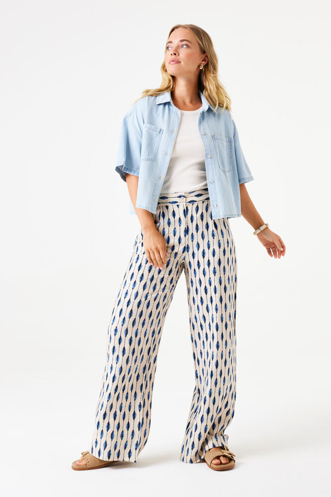 Bleached Shirt - Bleached Blue