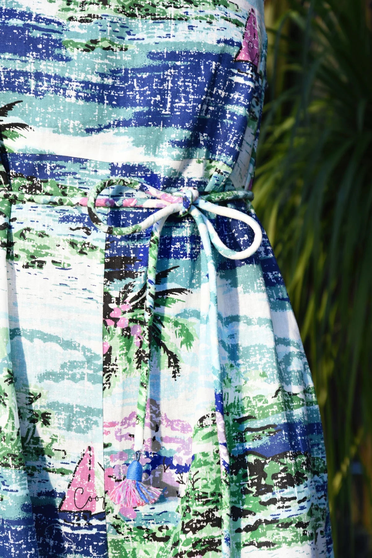 Beach Please Pantsuit - Blue