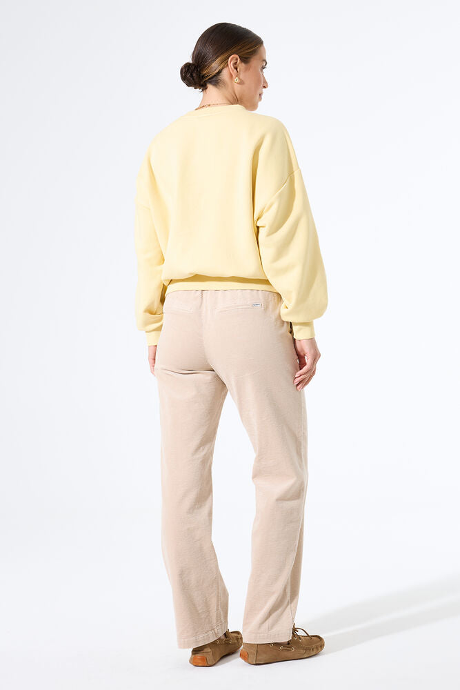 Mellow Yellow Print Sweater