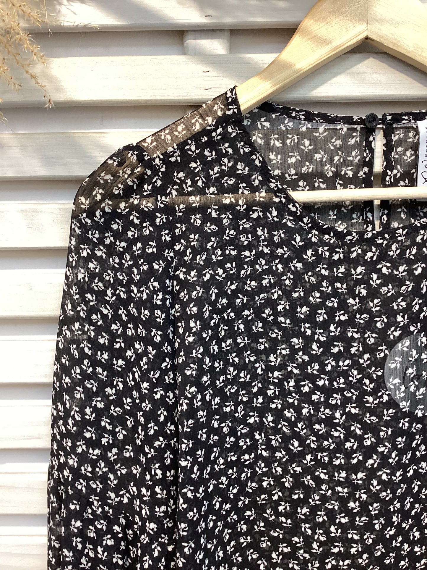 Wishful Top - Mono Floret