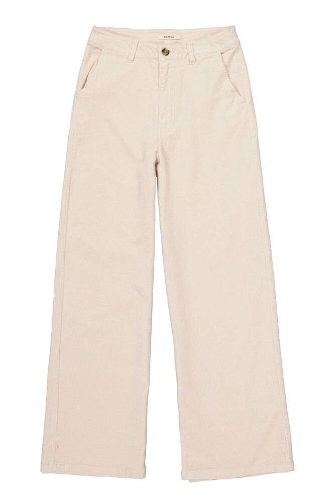 Off White Cord Pants