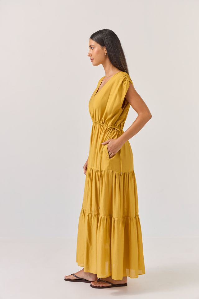Agni Dress - Marigold