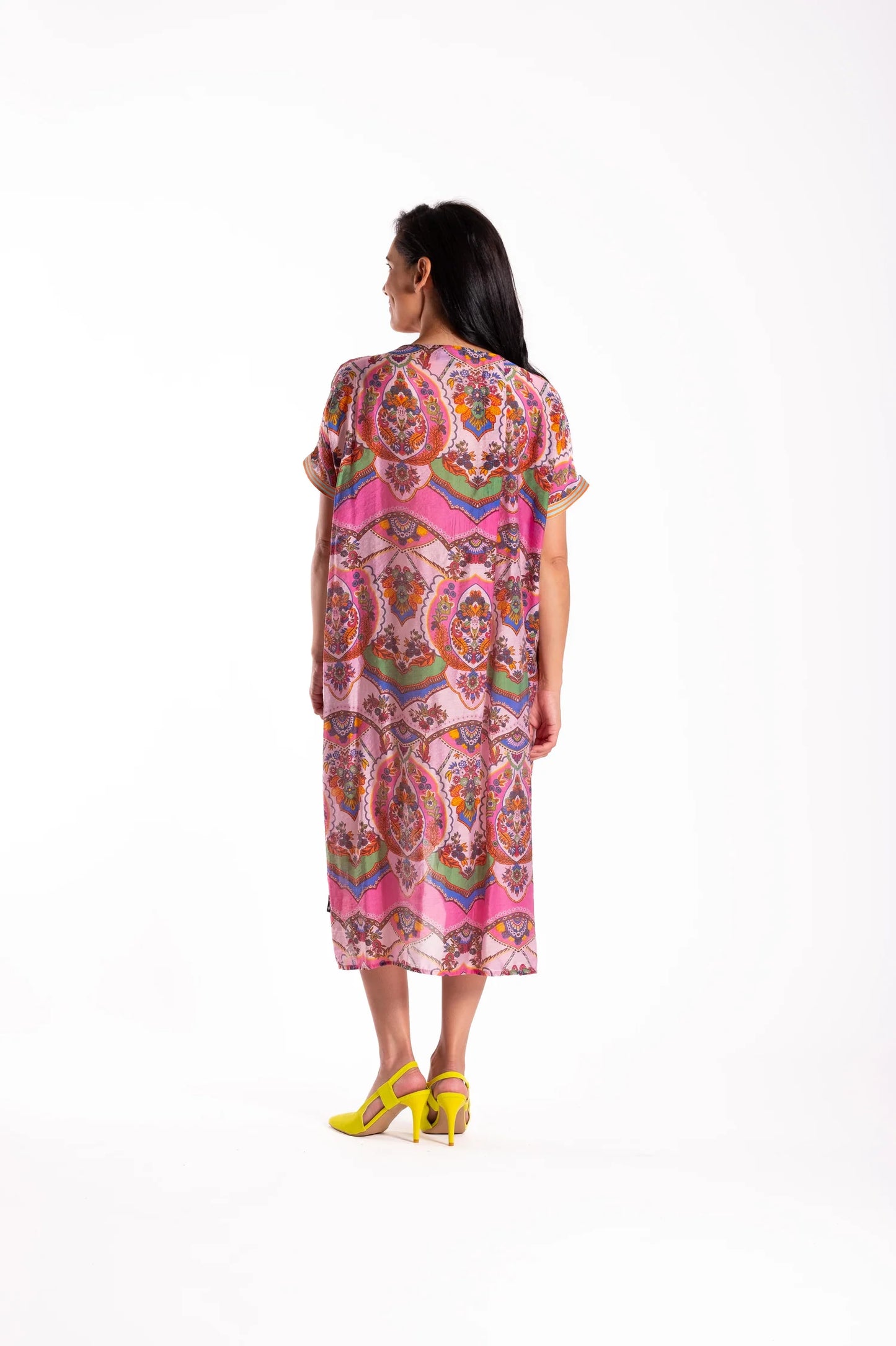 Impressions Dress - Wallpaper Print