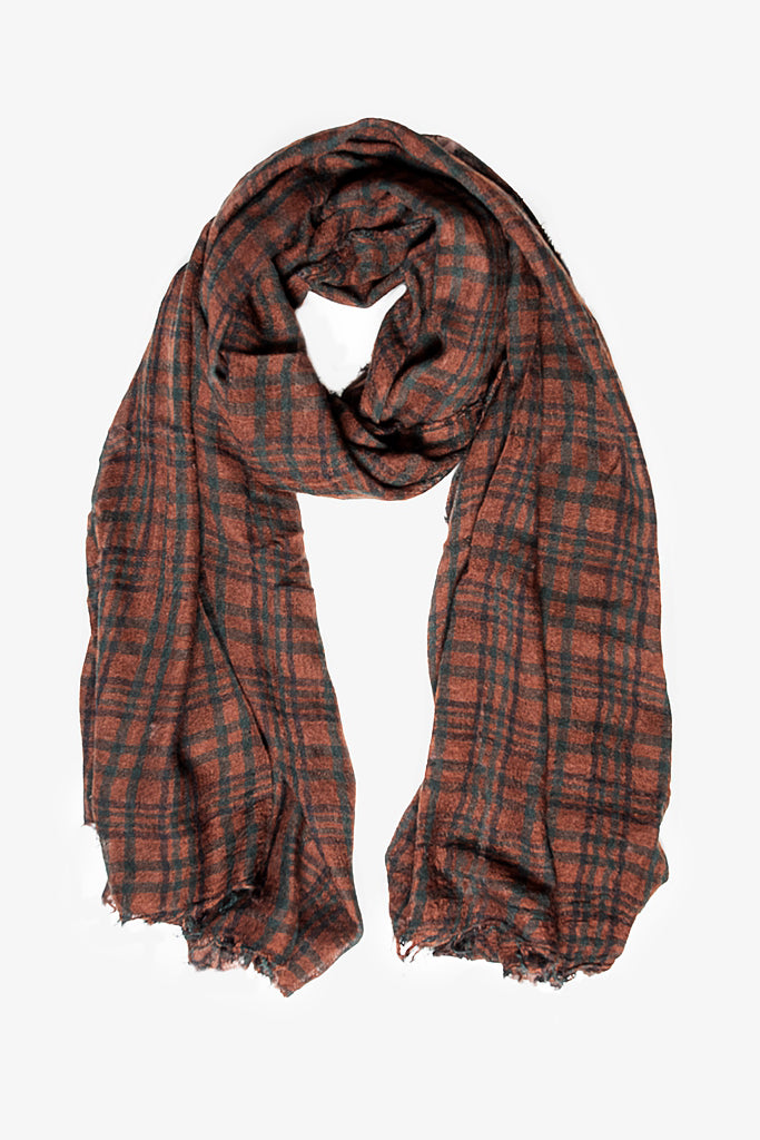 Woodlands Check Scarf