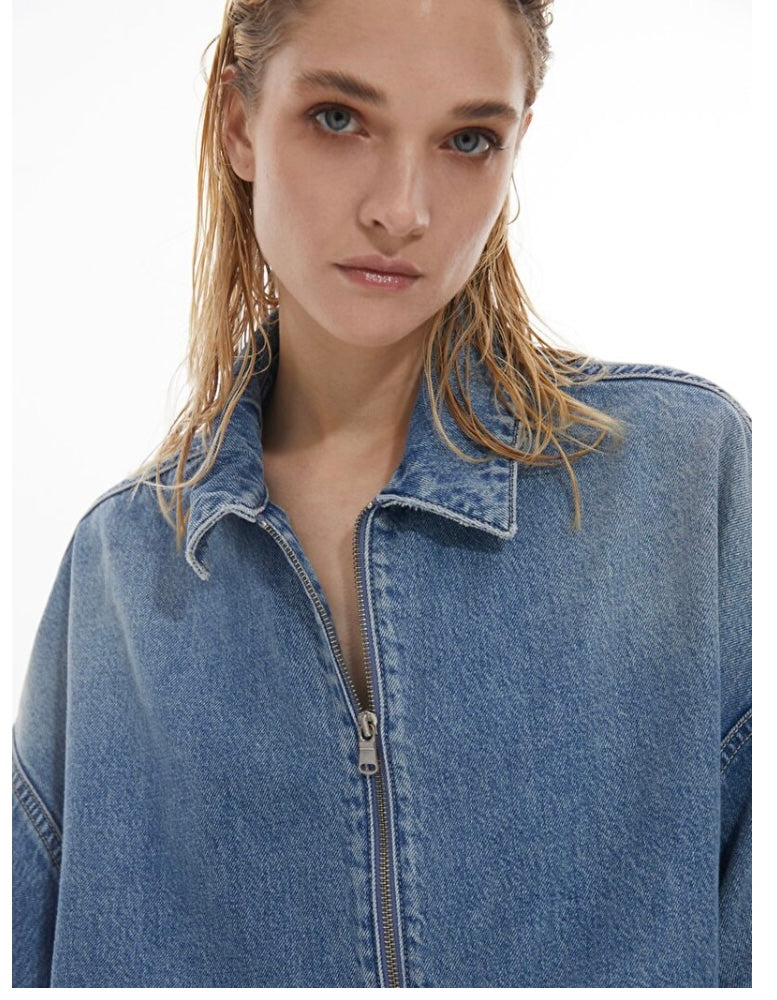 Mencia Crop Denim Jacket
