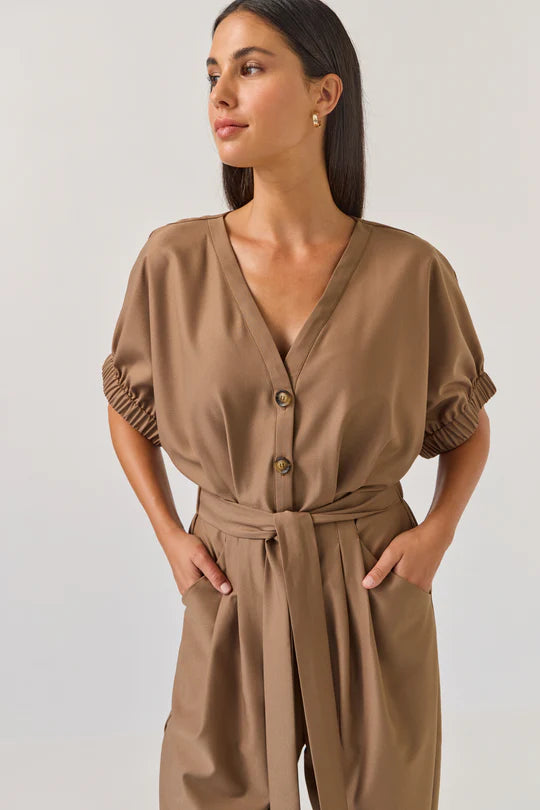 Ace Jumpsuit - Mousse