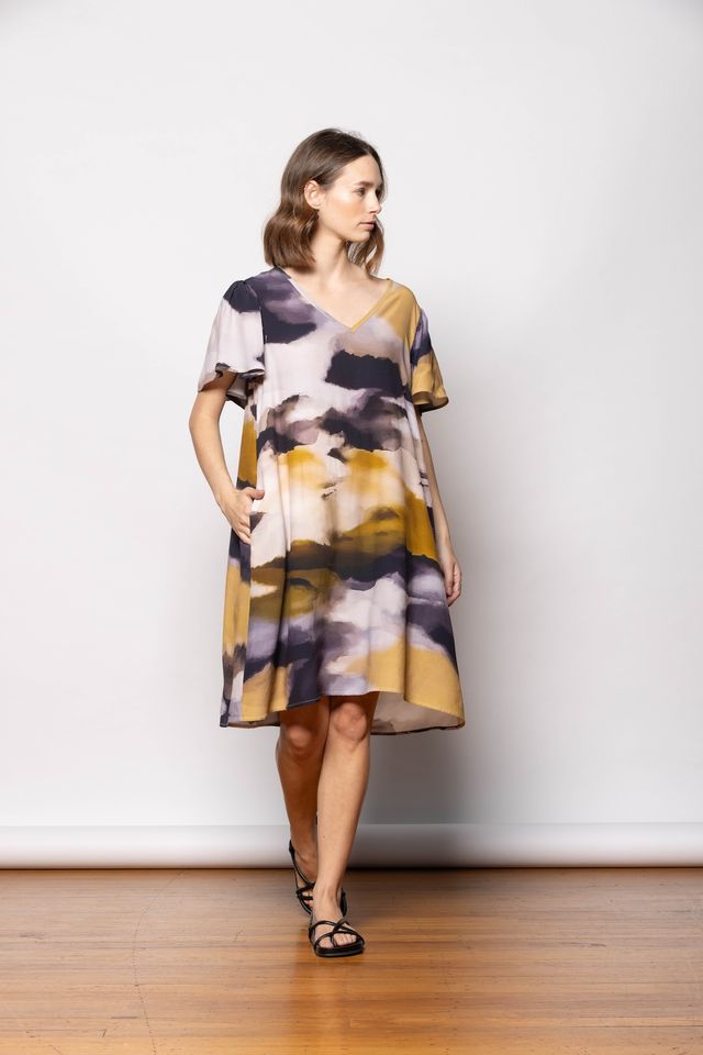 Flora Dress - Horizon