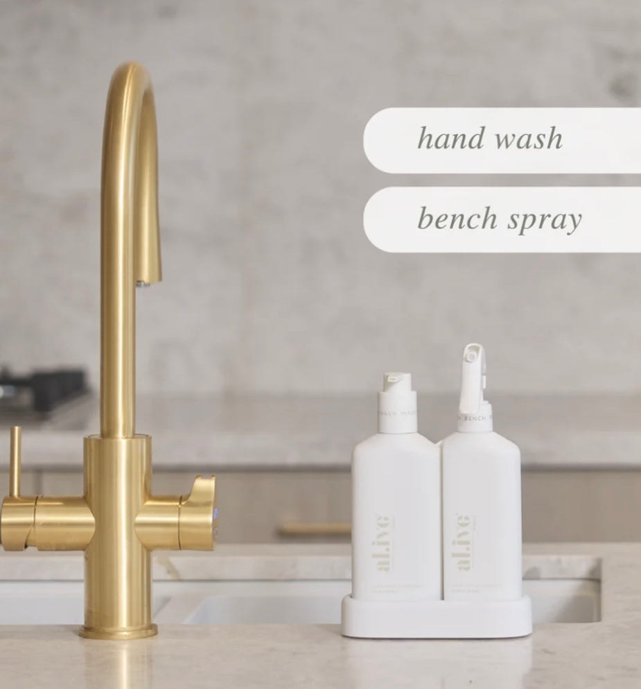 al.ive Kitchen Duo - Lemon Myrtle & Honeydew - Hand Wash/Bench Spray