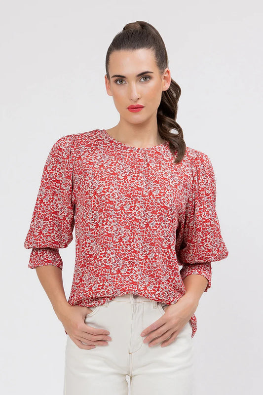 Magnificent Top - Red Trallice