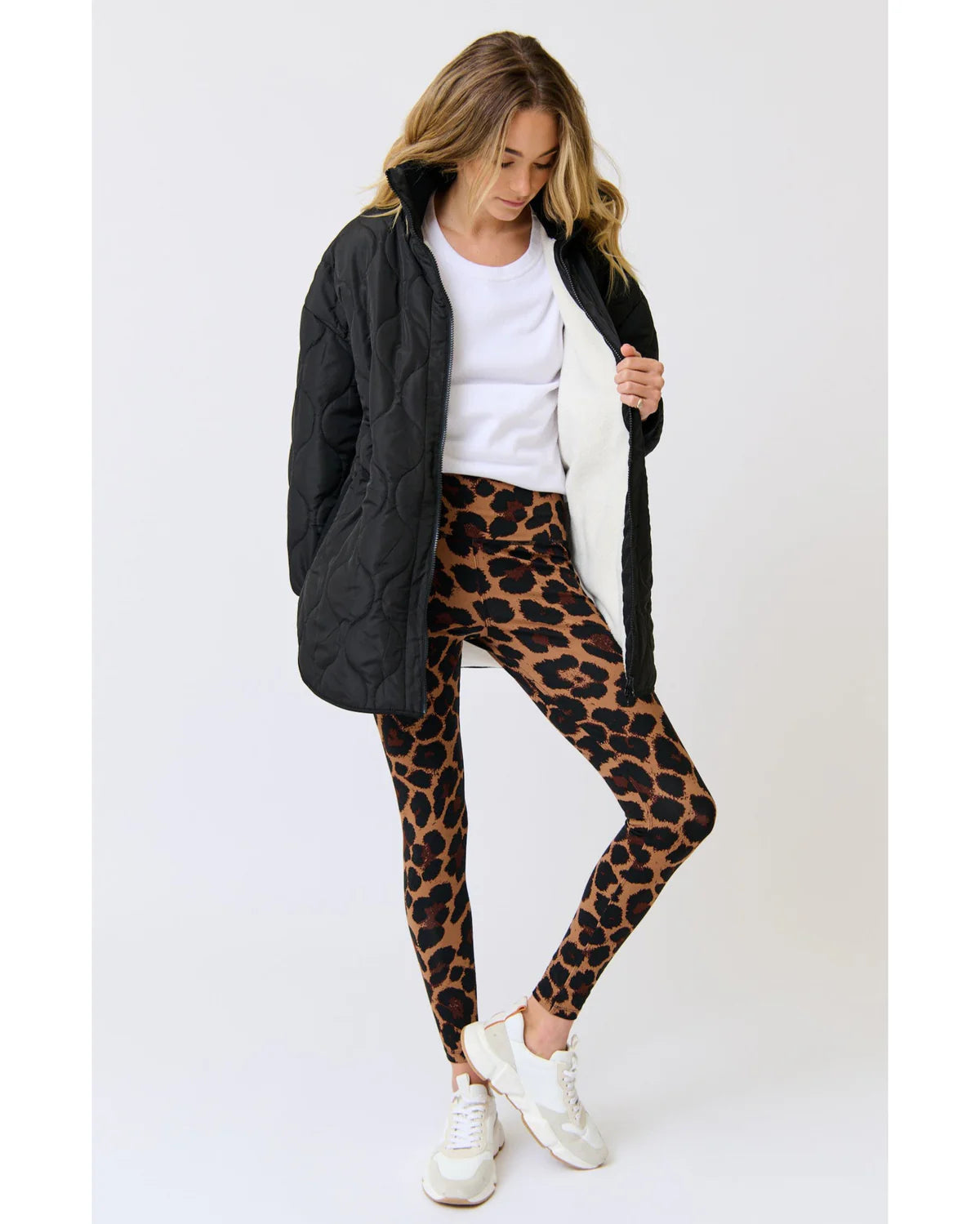 Bridie Jacket - Black/Cream