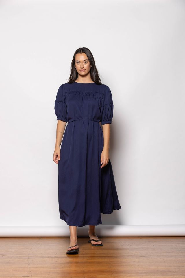 Trestle Dress - French Navy