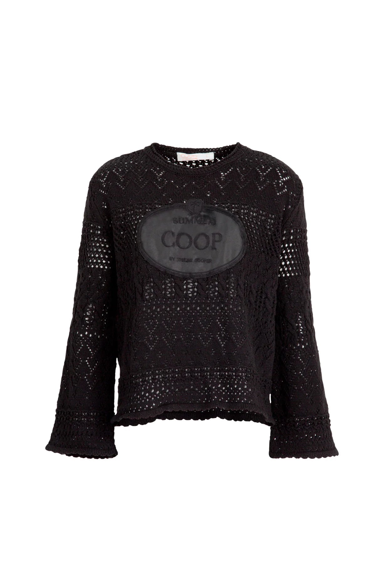 Boho Breeze Sweater - Black