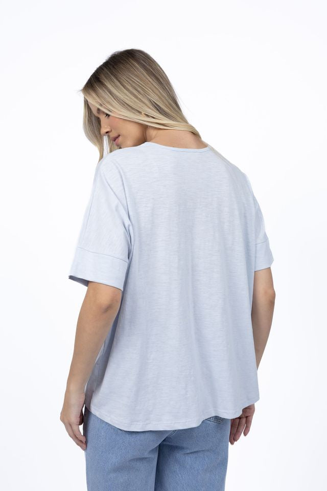 Dippy Tee - Ice Blue