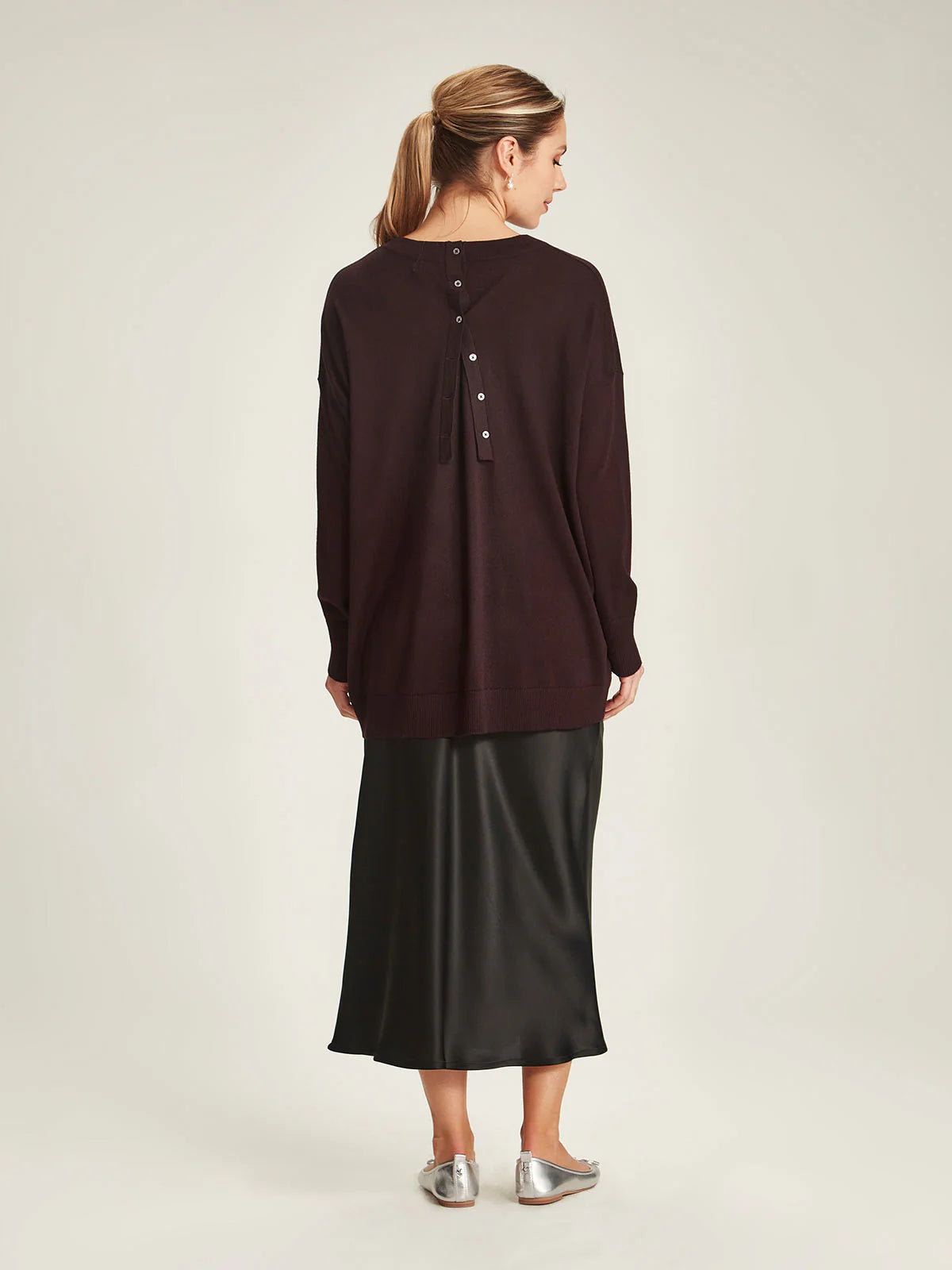 Halden Merino Weekender - Dark Cherry